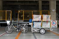 アマゾンジャパン　リアカー付電動自転車導入、商品の配達に配送員の確保にもメリット