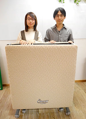 エムールの折畳ベッドの販売好調　新技術で安全開閉、狭小住宅や高齢者に対応