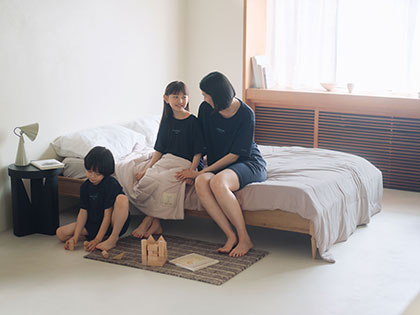 テンシャルが初のキッズ用商品を開発、寝具とウェアを販売開始