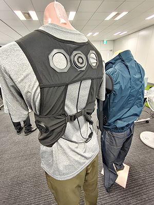 山善が猛暑対策の作業服拡販、冷水やペルチェで身体冷却