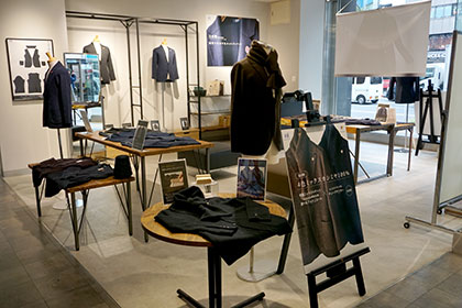 フェイバニッツが初のポップアップ実施　新宿マルイメンで7日間、新作ニットジャケット展示