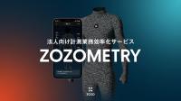 ゾゾ　「ゾゾスーツ」を活用した法人向けサービス　計測業務の効率化を支援　