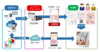 トッパンフォームズ　A4サイズ6面分の大判DM、情報量増やしアップセル提案